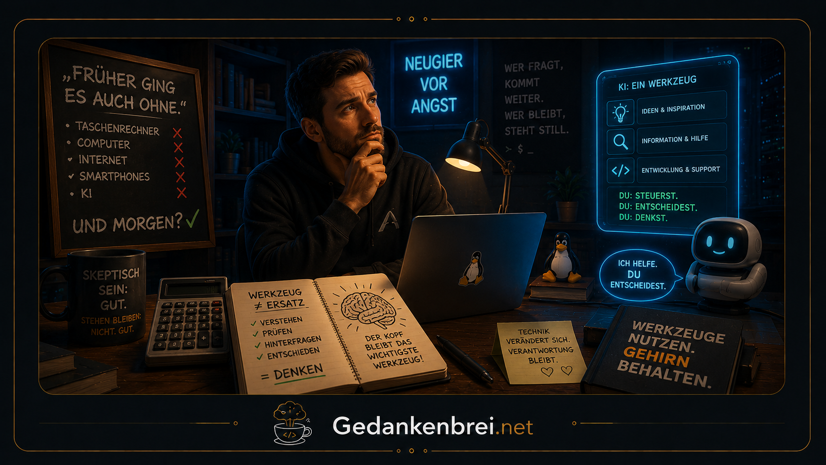 KI, Taschenrechner und die Angst vor dem Denken