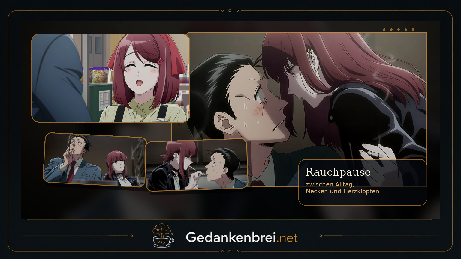Smoking Behind the Supermarket with You: Raucherpause fürs Herz