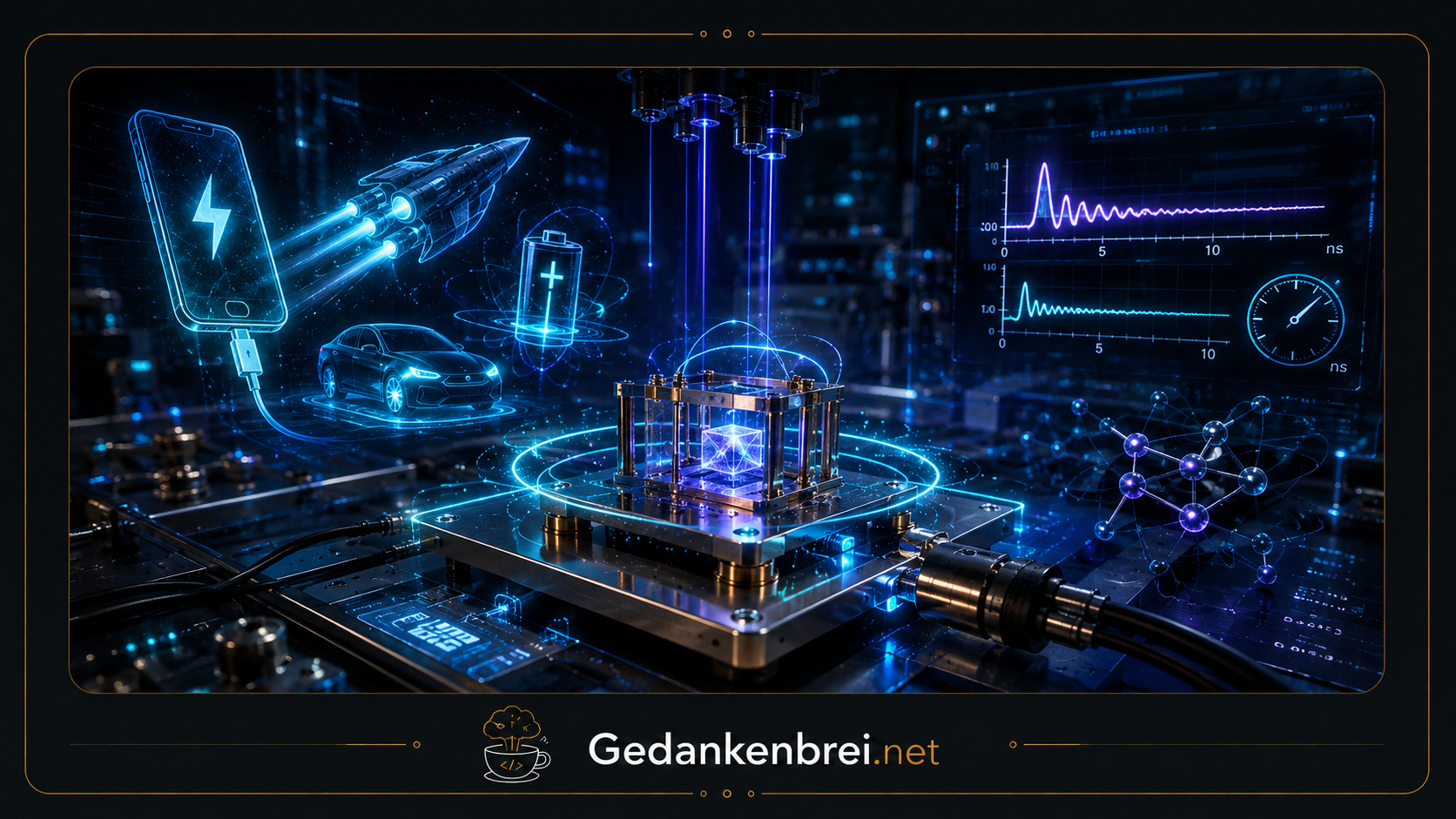 Quantenbatterien: Akku no Jutsu mit Goldfischgedächtnis