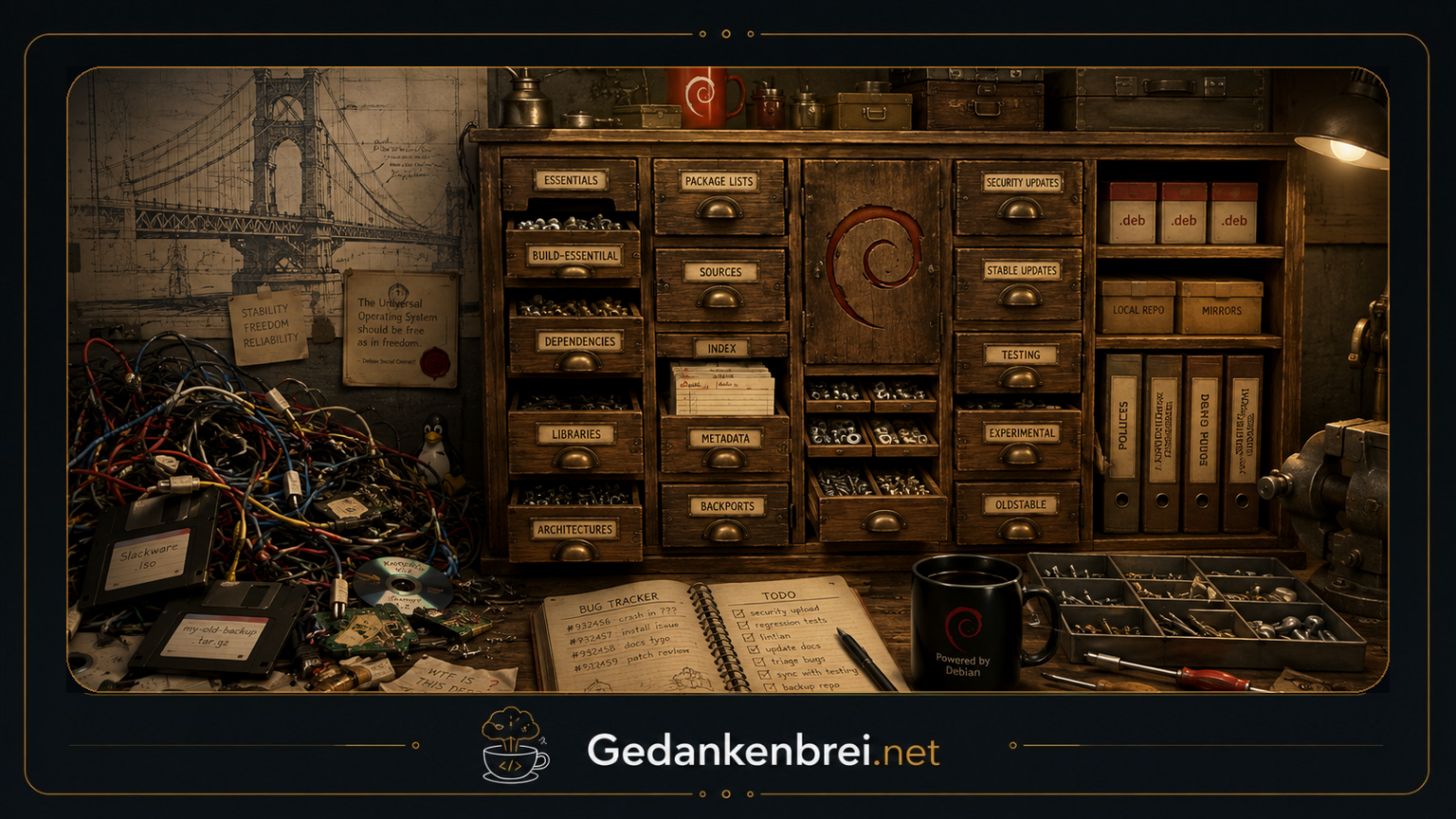 Debian: Wie aus Bastelkeller plötzlich Infrastruktur wurde