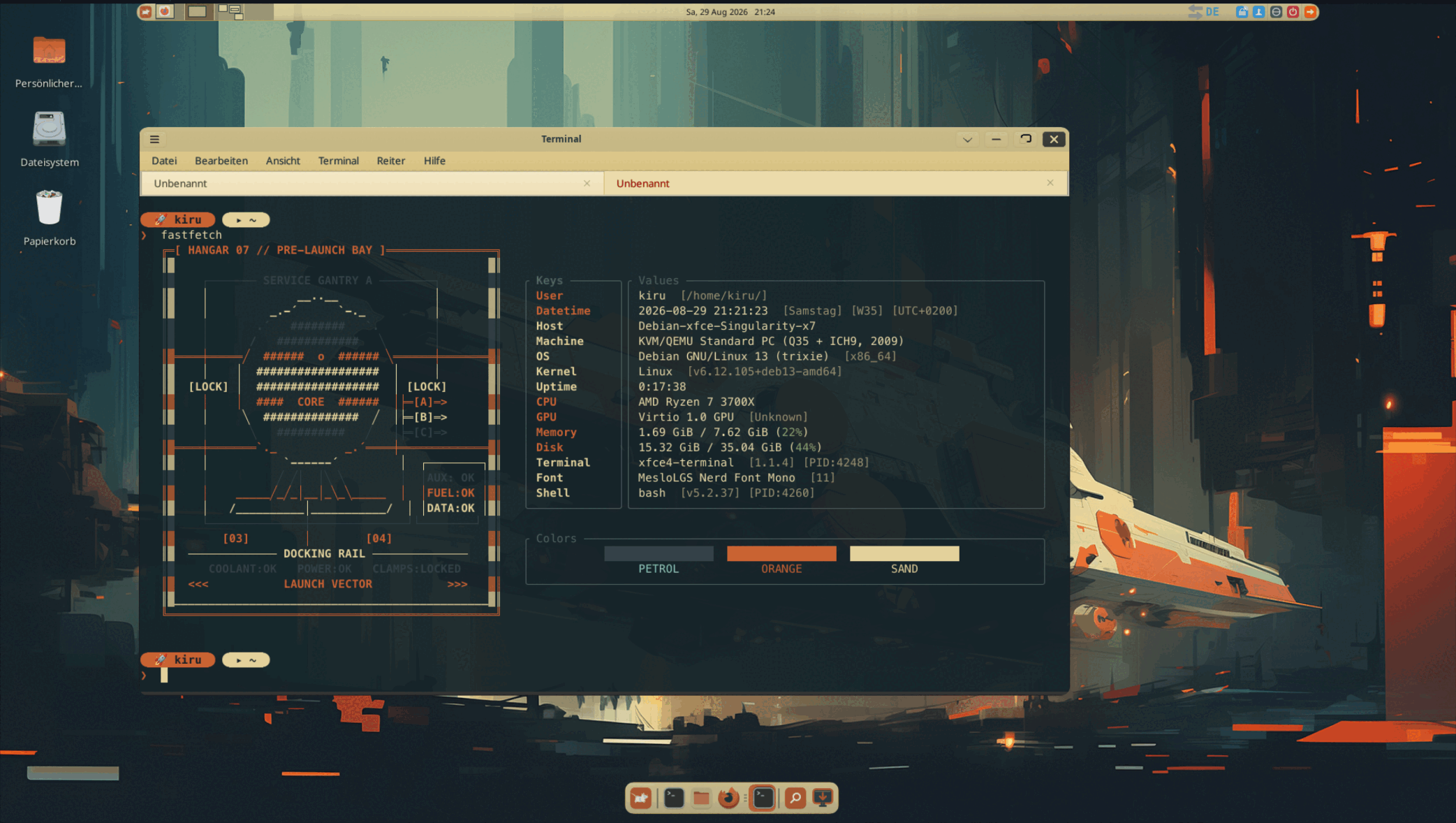 Retro-Sci-Fi-Xfce Screenshot 4