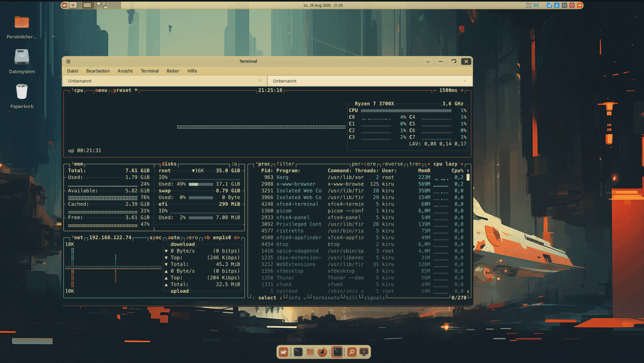 Retro-Sci-Fi-Xfce Screenshot 5
